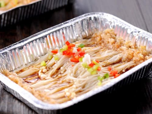 琅琊锡纸烤金针菇